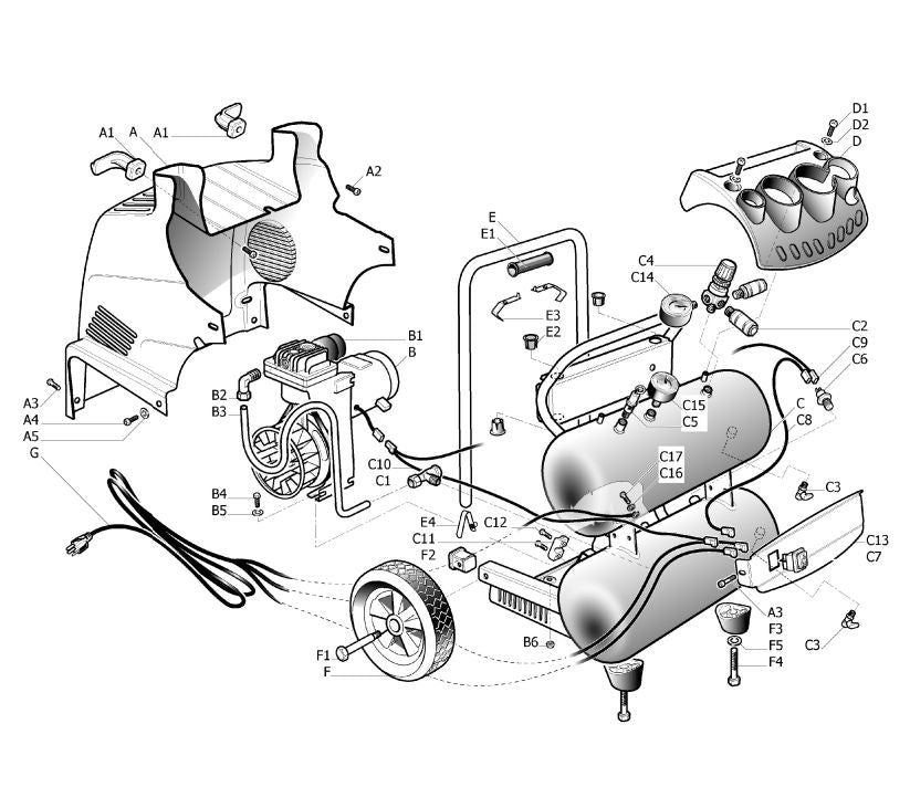 H1504ST2 Main Unit Assembly